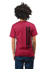 Bayern Munich 3 Stripes Men's 100% Cotton Round Neck T-Shirt