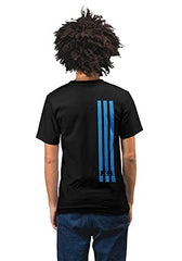 Bayern Munich 3 Stripes Men's 100% Cotton Round Neck T-Shirt