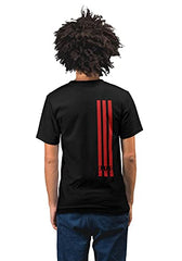 Arsenal 3 Stripes Men's 100% Cotton Round Neck T-Shirt