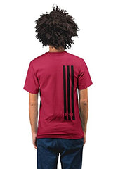 Barcelona 3 Stripes Men's 100% Cotton Round Neck T-Shirt