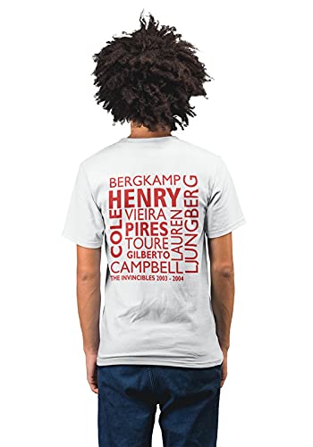 Arsenal Invincibles Original Men's 100% Cotton Round Neck T-Shirt