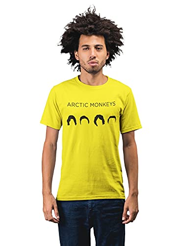 Arctic Monkeys Music Minimal Men's 100% Cotton Round Neck T-Shirt