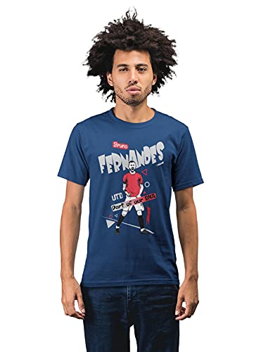 Bruno Fernandes 'Part of DNA' Men's 100% Cotton Round Neck T-Shirt