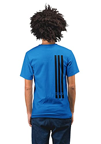 Arsenal 3 Stripes Men's 100% Cotton Round Neck T-Shirt