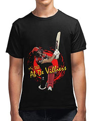 AB de Villiers Mr. 360 Men's 100% Cotton Round Neck T-Shirt