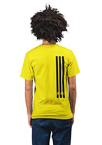 Bayern Munich 3 Stripes Men's 100% Cotton Round Neck T-Shirt