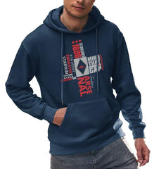 Arsenal Football Club Carefree Men's 100% Cotton Hoodie