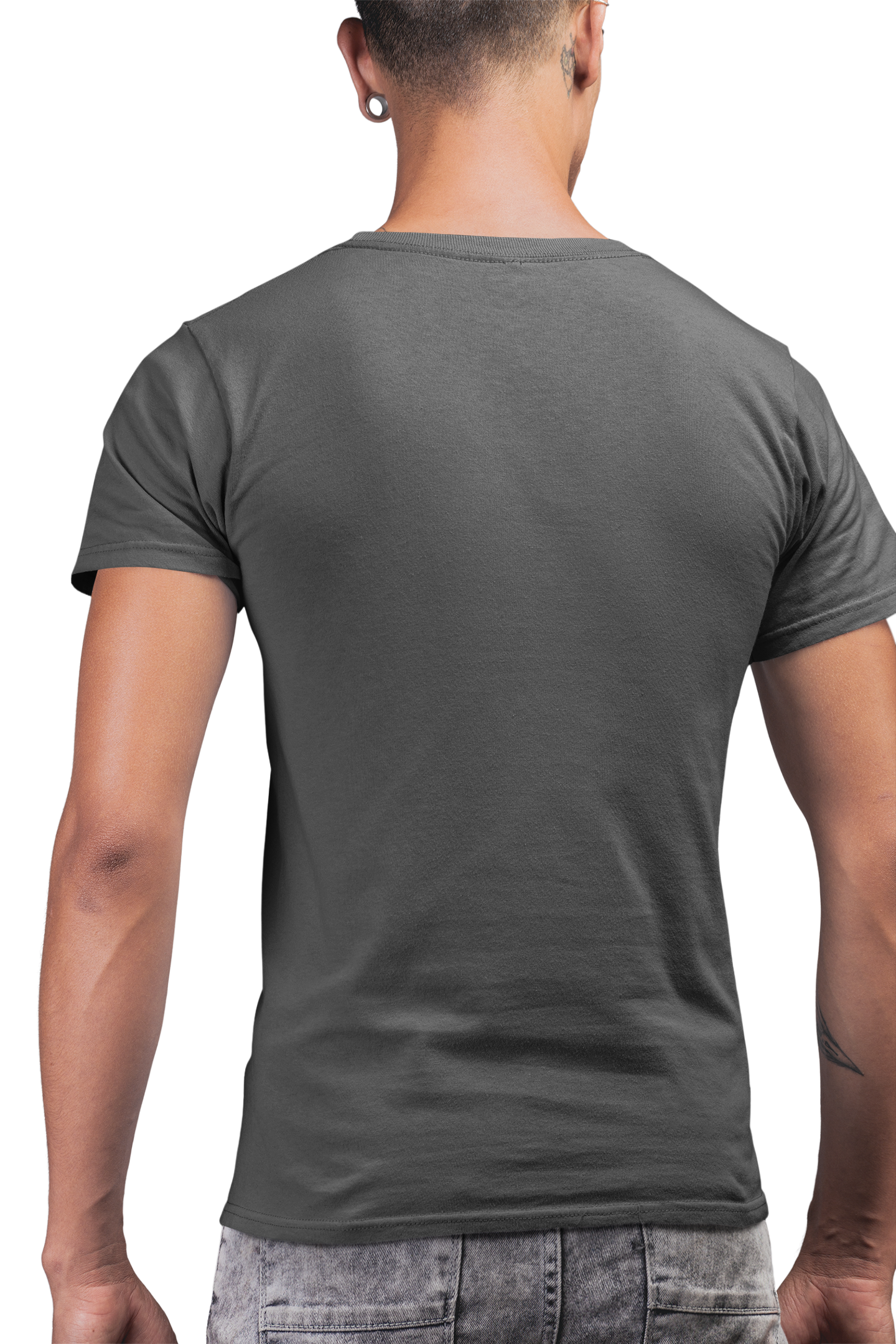 Ladakh Collage Men's 100% Cotton Round Neck T-Shirt.